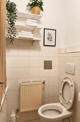 Ein Badezimmer in der Unterkunft Stylish Flat with 2 Double Beds for 4 people 15a