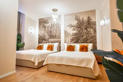 Ein Bett oder Betten in einem Zimmer der Unterkunft Votivpark Rooms I Self Check In