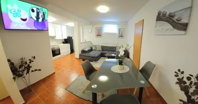 TV/Unterhaltungsangebot in der Unterkunft Gemütliche Ferienwohnung Parndorf