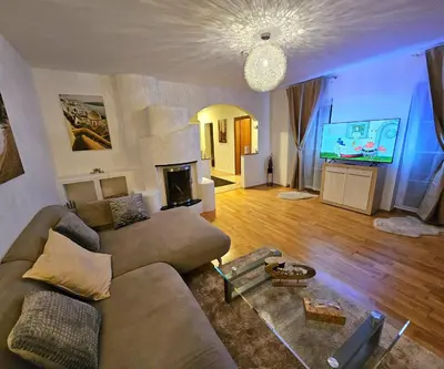 TV/Unterhaltungsangebot in der Unterkunft Idyllisches Ferienhaus Parndorf