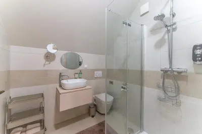 Ein Badezimmer in der Unterkunft Apartment Vinothek
