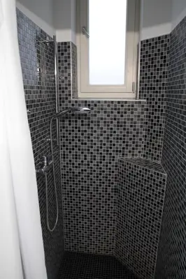 Ein Badezimmer in der Unterkunft Casa Nostra - Zentrale Wohnung am Augarten