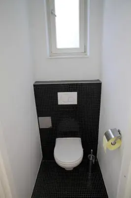 Ein Badezimmer in der Unterkunft Casa Nostra - Zentrale Wohnung am Augarten