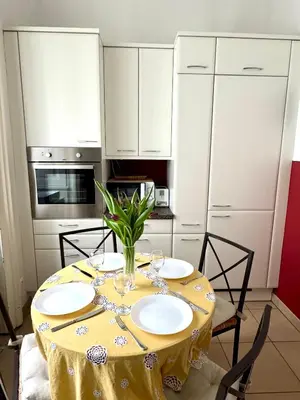 Küche/Küchenzeile in der Unterkunft Historical Apartment In city center