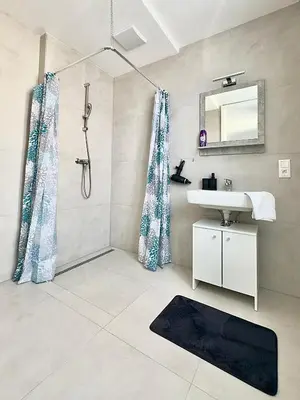 Ein Badezimmer in der Unterkunft Margot