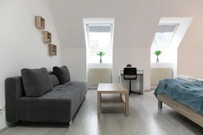 Ein Sitzbereich in der Unterkunft Homely 3BR Apt Perfect for families and groups