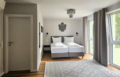 Ein Bett oder Betten in einem Zimmer der Unterkunft Der Franzlhof