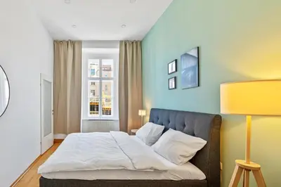 Ein Bett oder Betten in einem Zimmer der Unterkunft 3 bedrooms I 110 square meter I walk to all sights