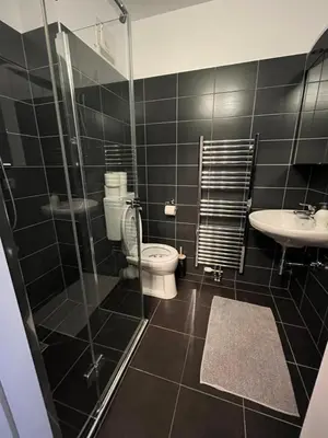 Ein Badezimmer in der Unterkunft Citynah und Komfortabel Wohnen direkt beim HBF
