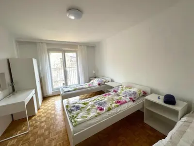 Ein Bett oder Betten in einem Zimmer der Unterkunft Apartment near Schönbrunn Palace Vienna