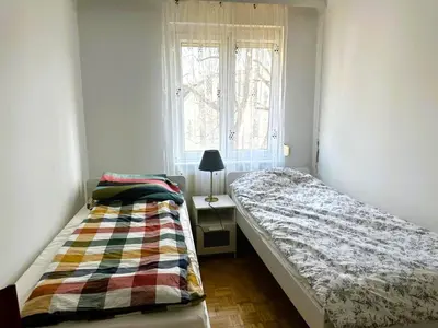 Ein Bett oder Betten in einem Zimmer der Unterkunft Apartment near Schönbrunn Palace Vienna