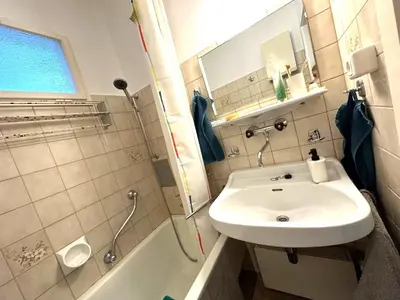 Ein Badezimmer in der Unterkunft Apartment near Schönbrunn Palace Vienna