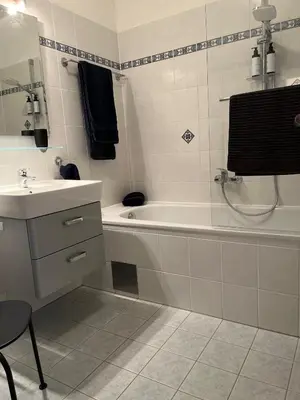 Ein Badezimmer in der Unterkunft room2340