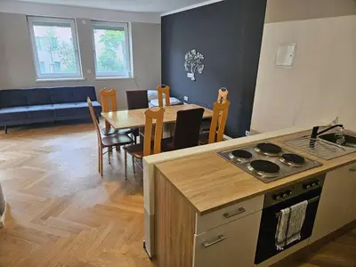 Grundriss der Unterkunft 10 Minutes to S-Bahn I Garden Option I Wifi