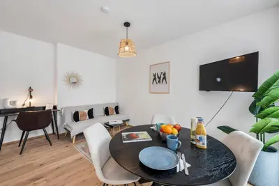 TV/Unterhaltungsangebot in der Unterkunft Hills Residences