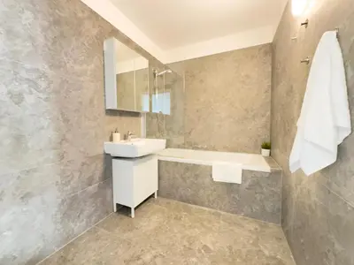 Ein Badezimmer in der Unterkunft Hillside Living Vienna