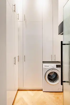 Grundriss der Unterkunft Black & White Apartment