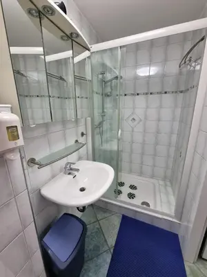 Ein Badezimmer in der Unterkunft Hotel Sananda-Farm