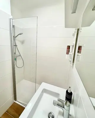 Ein Badezimmer in der Unterkunft Wiener Melange