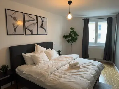 Grundriss der Unterkunft 2BR, Danube, Central, U6 & S-Bahn - Axara Housing BRN 33