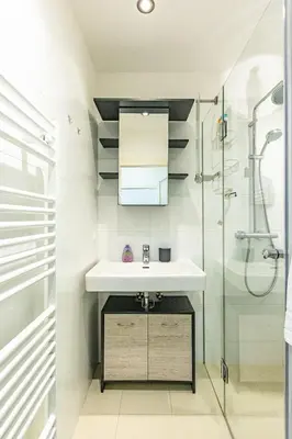 Ein Badezimmer in der Unterkunft YOUNG VIENNA by JR City Apartments
