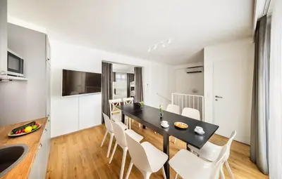 TV/Unterhaltungsangebot in der Unterkunft Jimmys Apartments XXL