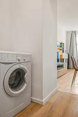 Grundriss der Unterkunft King bed free parking fast wifi pet friendly