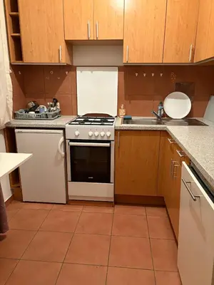 Küche/Küchenzeile in der Unterkunft Hostel am Brunnenmarkt
