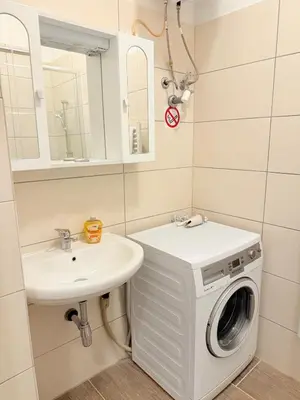 Ein Badezimmer in der Unterkunft Chill and Grill for 2