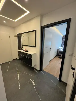 TV/Unterhaltungsangebot in der Unterkunft Black and white style apartment in Vienna