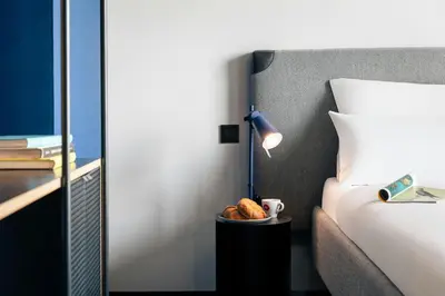 Ein Bett oder Betten in einem Zimmer der Unterkunft The Social Hub Vienna Extended Stay