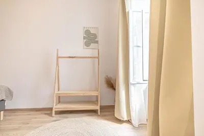 Grundriss der Unterkunft Lovely 1BR & 1LR Apt for 5P in the Heart of Vienna