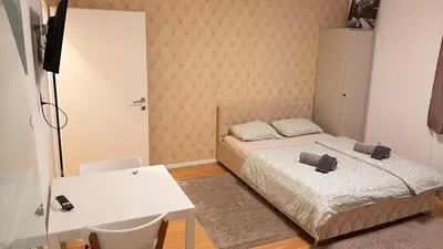 Ein Bett oder Betten in einem Zimmer der Unterkunft Diamond Home Apartments