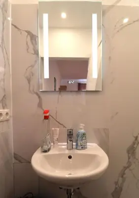 Ein Badezimmer in der Unterkunft Diamond Home Apartments