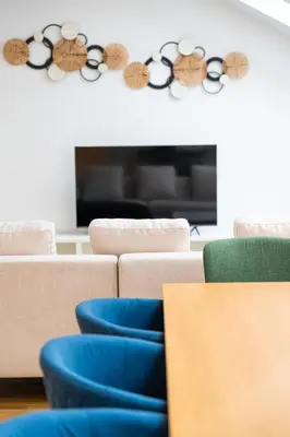 TV/Unterhaltungsangebot in der Unterkunft Rooftop Penthouse