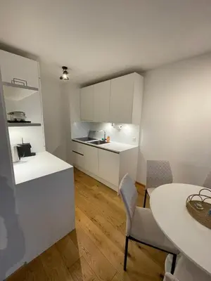 Küche/Küchenzeile in der Unterkunft Wiener Townhouse Prater