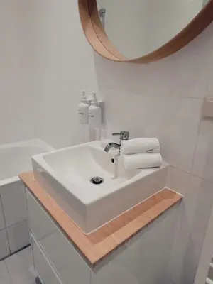 Ein Badezimmer in der Unterkunft Suites in Brunn am Gebirge