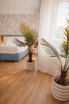 Ein Bett oder Betten in einem Zimmer der Unterkunft Suites in Brunn am Gebirge