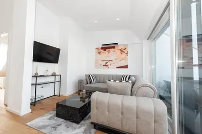 TV/Unterhaltungsangebot in der Unterkunft Retsina Apartments