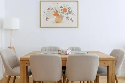 Ein Sitzbereich in der Unterkunft Central Stylish Apartment near Opera