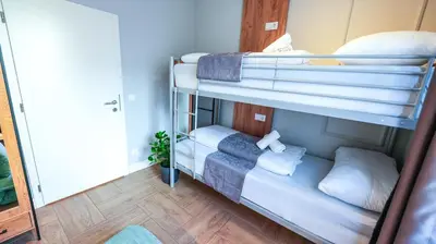 Ein Bett oder Betten in einem Zimmer der Unterkunft Short Residence Hostel Vienna