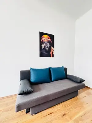 Grundriss der Unterkunft Chic Studio Retreat Near Augarten Park