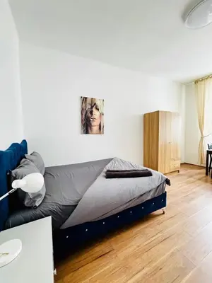 Grundriss der Unterkunft Chic Studio Retreat Near Augarten Park