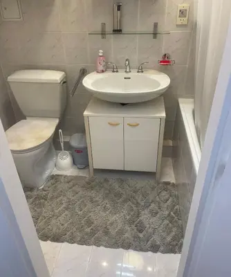 Ein Badezimmer in der Unterkunft Stadtzentrum Nah