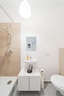 Ein Badezimmer in der Unterkunft Central Two Room Apartment