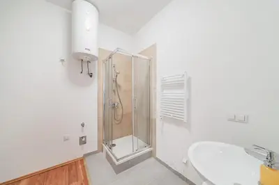 Ein Badezimmer in der Unterkunft Central Studio Apartment