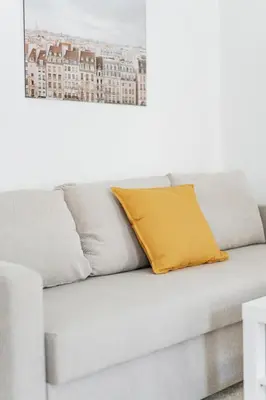 Ein Sitzbereich in der Unterkunft Central Studio Apartment