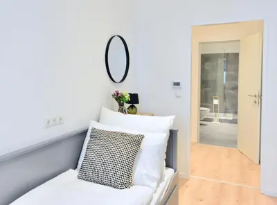 Ein Badezimmer in der Unterkunft Urban Alley Apartment