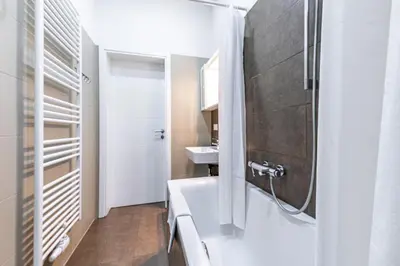 Ein Badezimmer in der Unterkunft Ley City Apartments 1200
