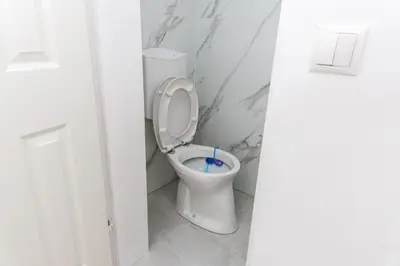 Ein Badezimmer in der Unterkunft Mariahilfer Family boutique
